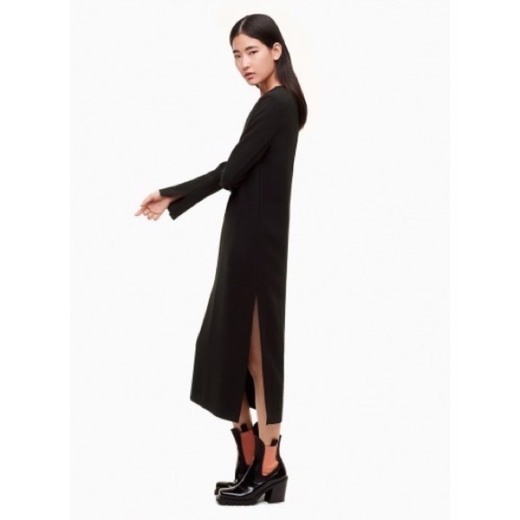 Aritzia Wilhelmina Black Babaton Dress - Picture 1 of 6